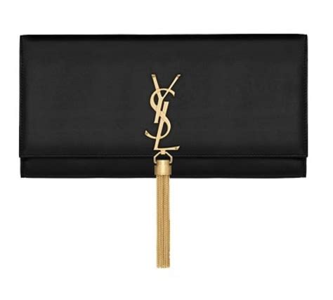 Pochette Yves saint laurent in Sintetico Marrone 